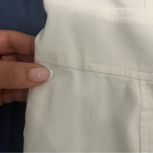 French Connection California Summer Halter Dress White Size 8 - Picture 9 of 9